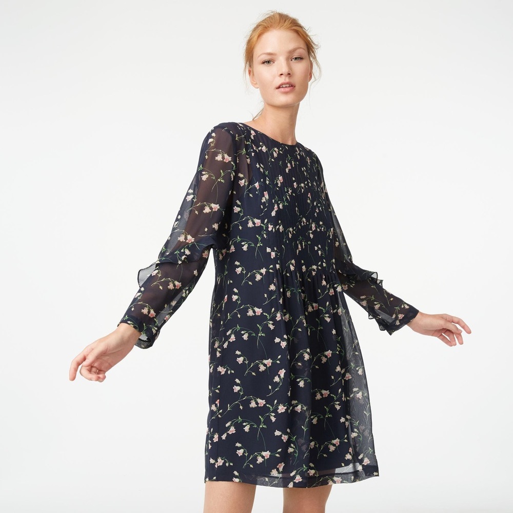 Club Monaco Floral Mini Dress